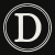 letter D in a circle